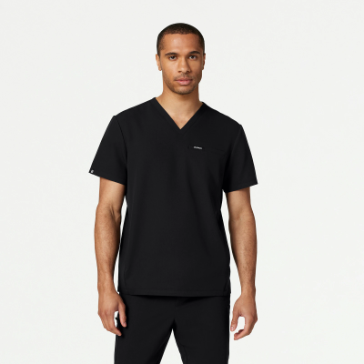 Медицинска работна туника мъжка M10002 Platt Black