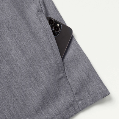 Медицинска работна туника мъжка M10002 Platt Heather Gray