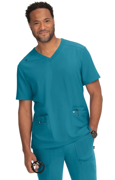 Медицинска работна туника мъжка 672  Teal