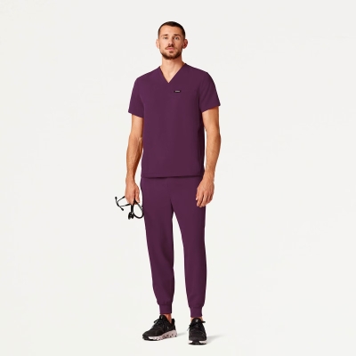 Медицински работен панталон мъжки M20002 OSMO Dark Amethyst