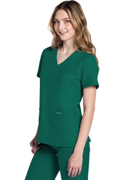 Медицинска работна туника дамска CK953A Hunter Green