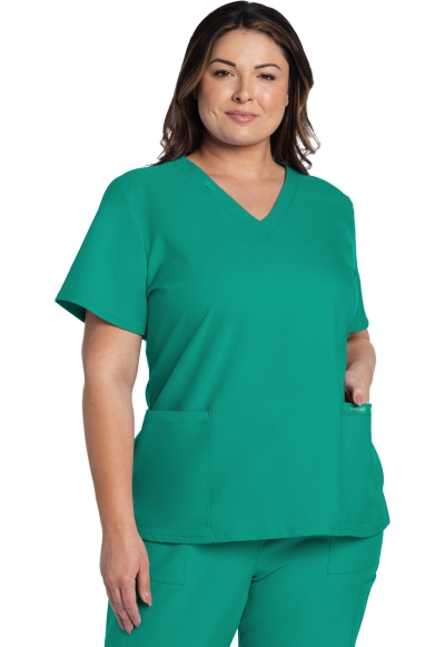 Медицинска работна туника дамска CK953A Teal Blue