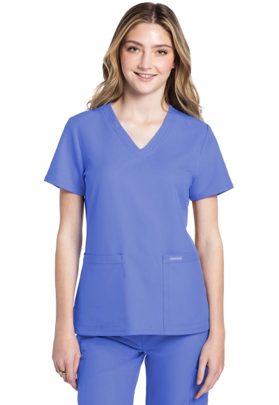 Медицинска работна туника дамска CK953A Ciel Blue