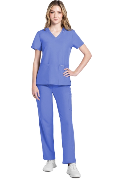 Медицинска работна туника дамска CK953A Ciel Blue