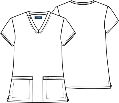 Медицинска работна туника дамска CK953A Ciel Blue