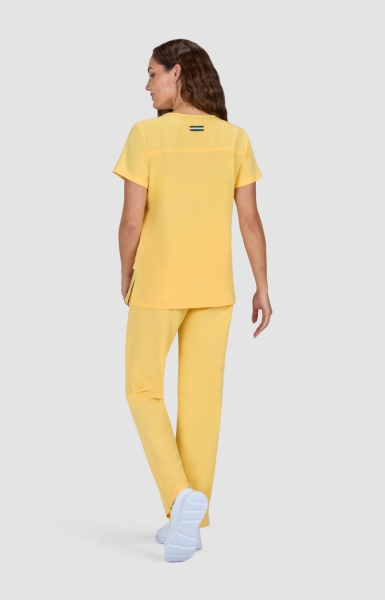 Медицинска работна туника дамска 1019 Butter Yellow