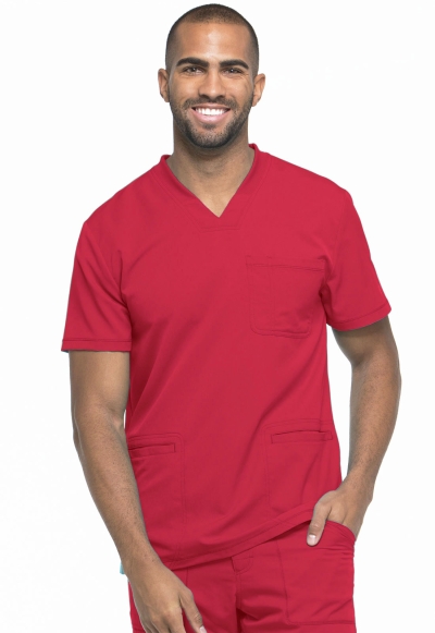МЕДИЦИНСКА РАБОТНА ТУНИКА МЪЖКА DK640 RED