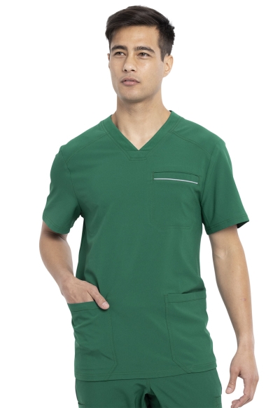 Медицинска работна туника мъжка CK661 HUNTER GREEN