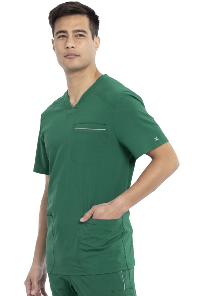 Медицинска работна туника мъжка CK661 HUNTER GREEN