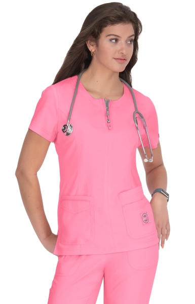 Медицинска работна туника дамскаnk 317-155 Peony Pink