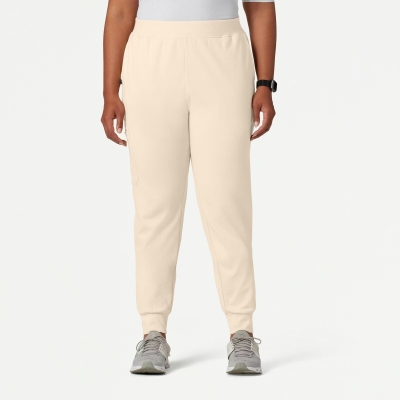 Медицински работен панталон дамски Rubi Slim Jogger Sand