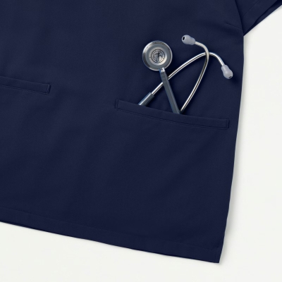 Медицинска туника дамска Helia Classic Navy W10002