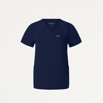 Медицинска туника дамска Magna Navy W10005